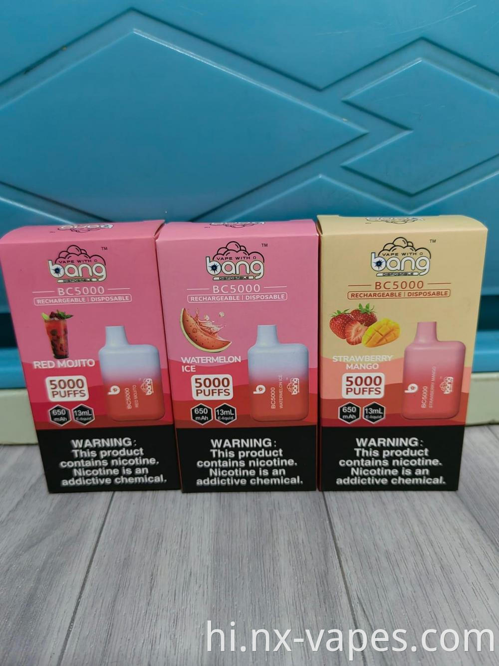 bang bc 5000puffs